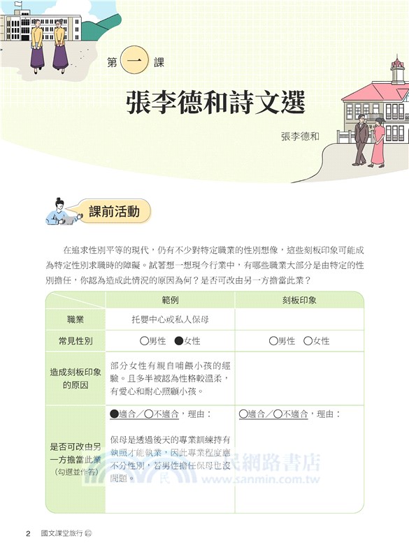 普通型高中國文課堂旅行：活動閱讀歷程(四)