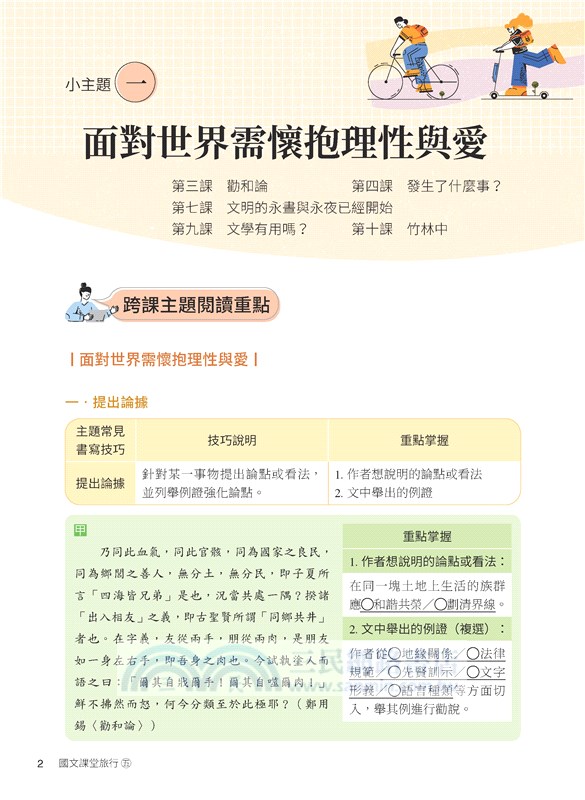 普通型高中國文課堂旅行：活動閱讀歷程(五)