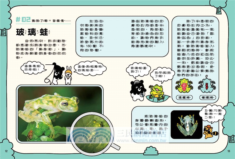 章魚熊的動物觀察筆記：外形篇