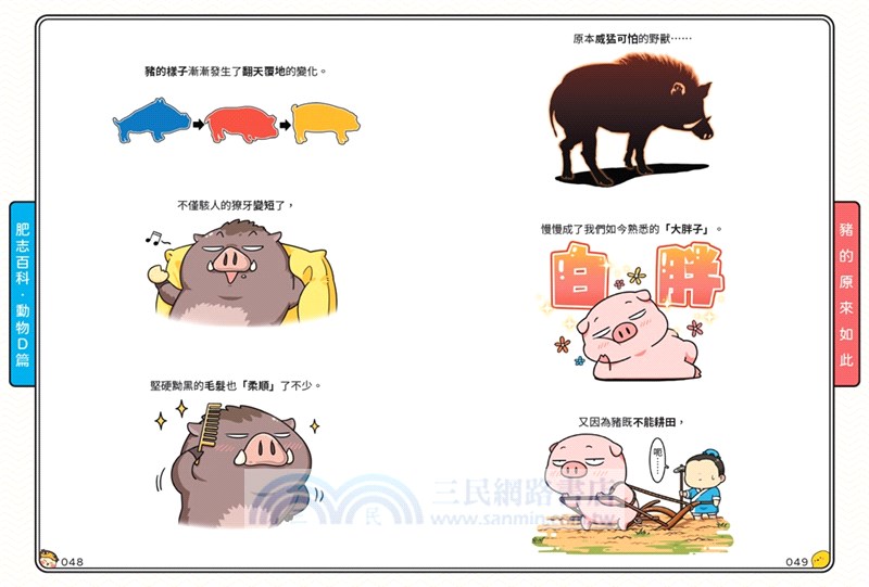 肥志百科08：原來你是這樣的動物D篇