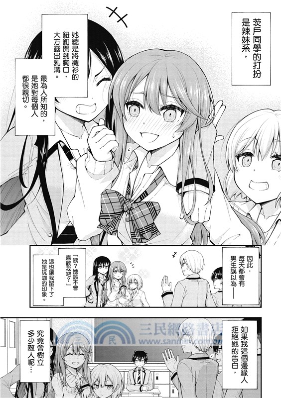 辣妹因為懲罰遊戲才向我這個邊緣人告白，但顯然是真心愛上我了 (1)