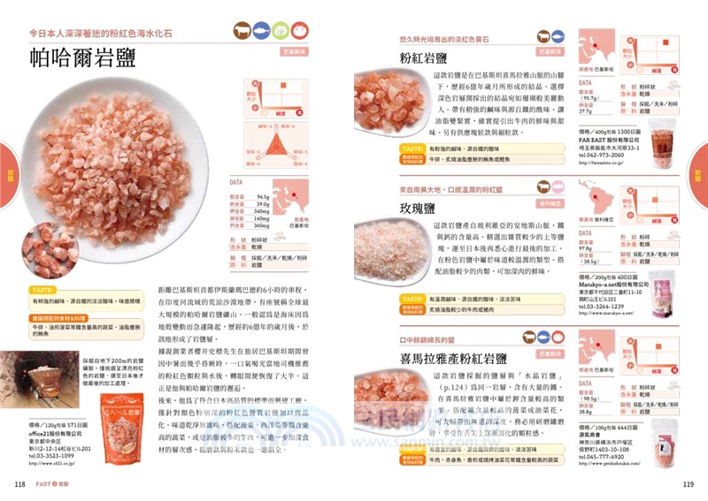 日本與世界的鹽圖鑑：日本品鹽師嚴選！從產地與製法解開245款天然鹽的美味關鍵