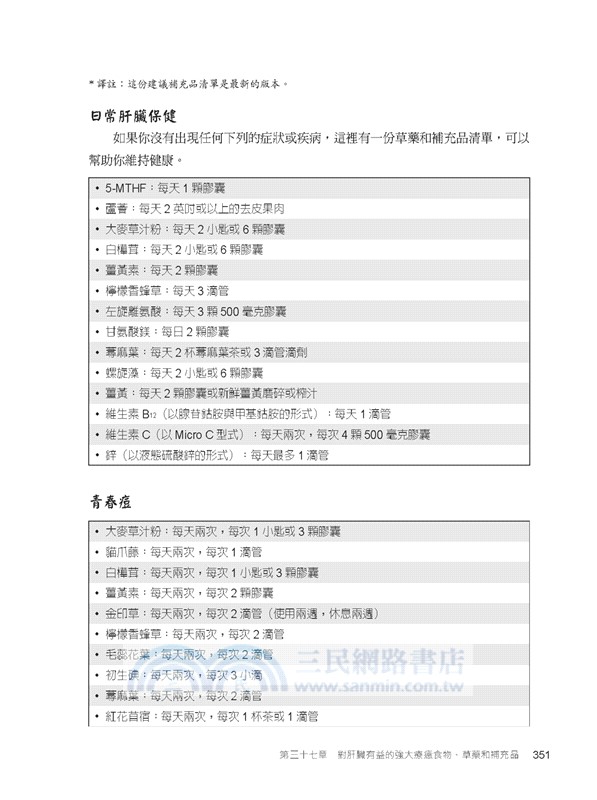 肝臟淨化的飲食聖經