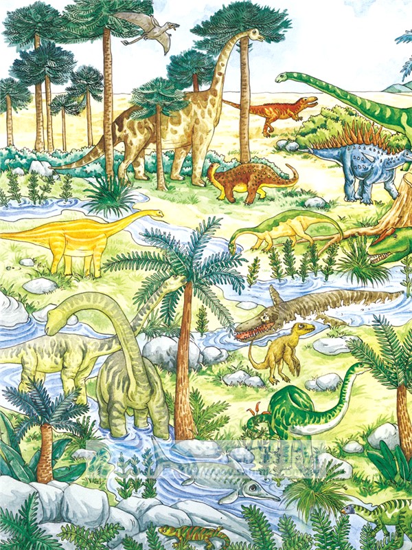 找找看！訓練孩子專注力的尋寶書：恐龍篇