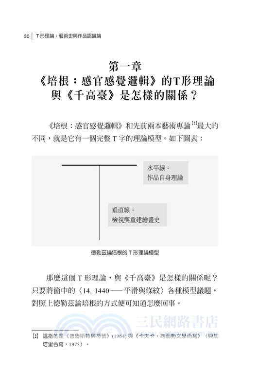 Ｔ形理論：藝術史與作品認識論
