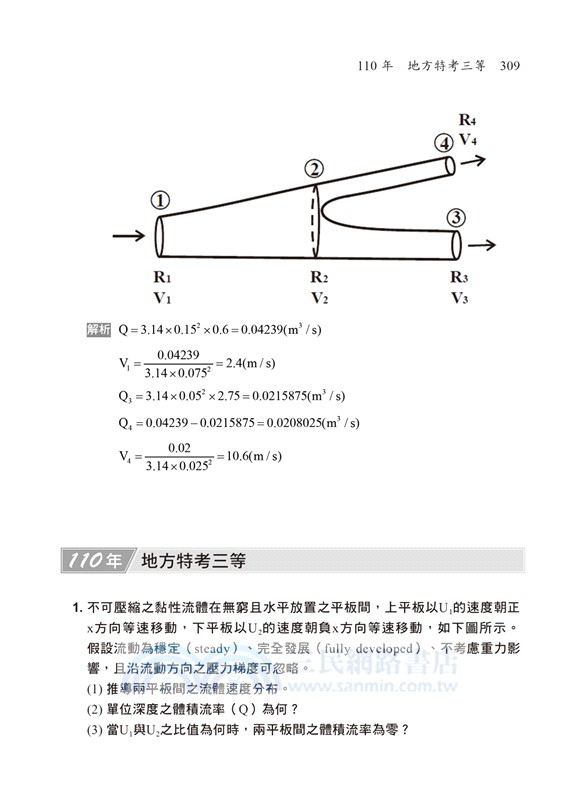 流體力學與流體機械重點統整＋高分題庫