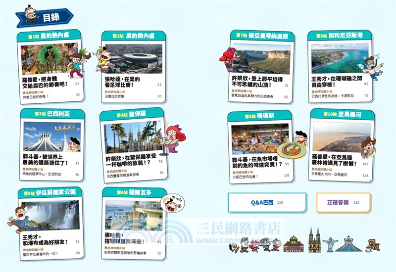 環遊世界大冒險【巴西】：森巴‧亞馬遜‧嘉年華之國
