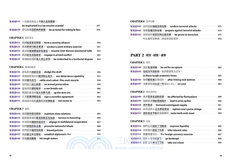 專業新聞英文搭配詞 News Collocations（附QR Code線上音檔）