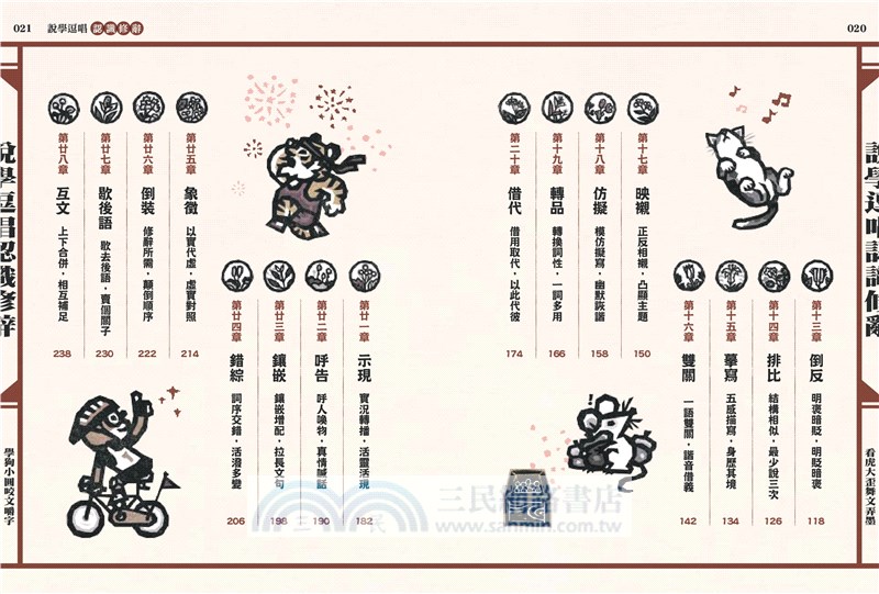 說學逗唱，認識修辭：看虎大歪舞文弄墨，學狗小圓咬文嚼字