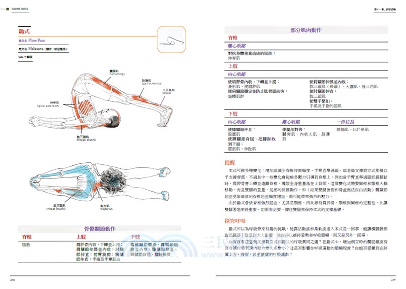 瑜伽解剖書：解開瑜伽與人體的奧祕