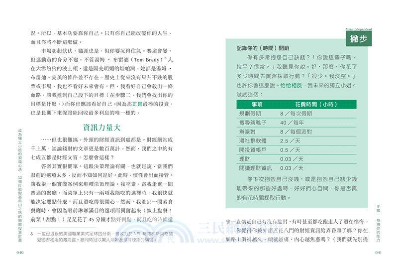 成為獨立小姐的滾錢心法：12個打造財富自由之路的簡單投資計畫