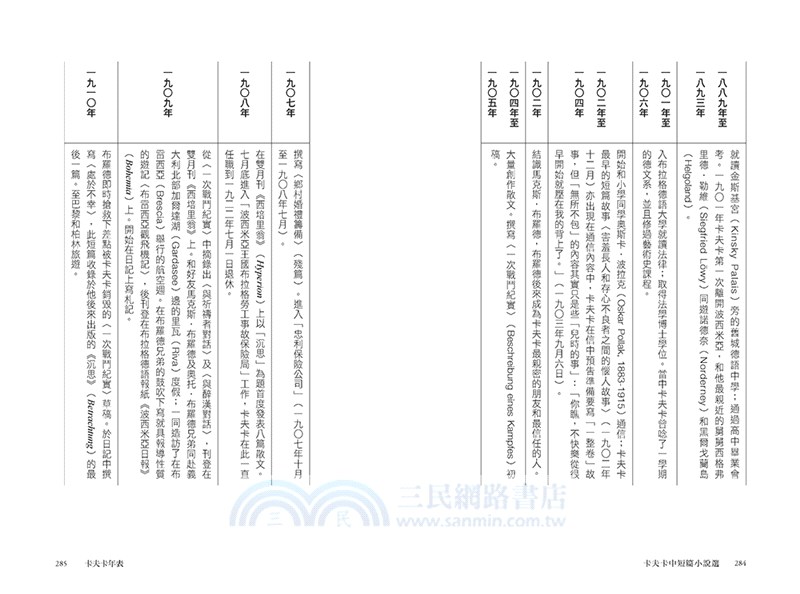 變形記及其他：卡夫卡中短篇小說選【逝世百年紀念．德語文學名家新譯精選】