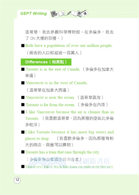 GEPT全民英檢寫作訓練：初級