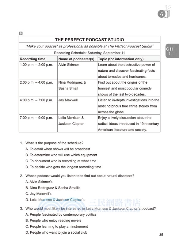 GEPT新制全民英檢中級閱讀實戰力 Level Up!（試題本+詳解本）（共二冊）