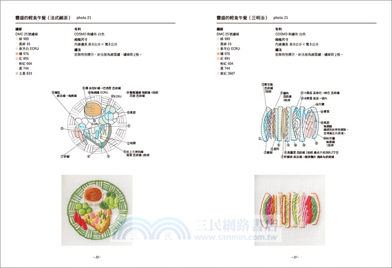 咖啡X甜點刺繡全圖集：人氣刺繡師annas教你用11種基本針法，繡出255款咖啡店風景，打造可愛質感的實用小物！