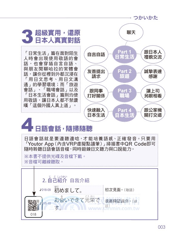 日語會話走著瞧（附「Youtor App」內含VRP虛擬點讀筆＋防水書套）