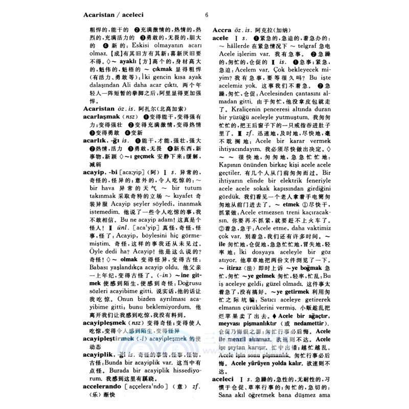 土耳其語漢語詞典（簡體書）