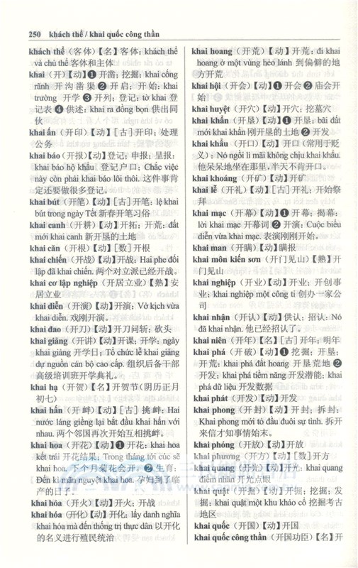 越南語漢越詞詞典（簡體書）