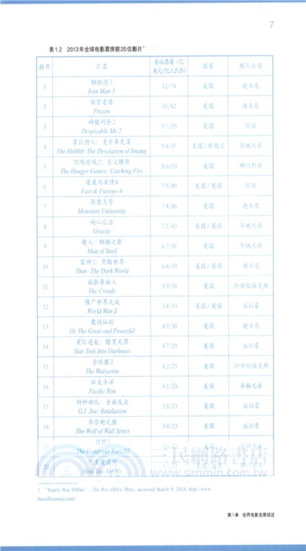 世界電影發展報告（簡體書）