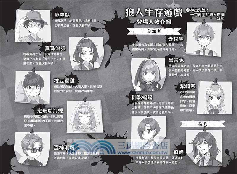 「狼人生存遊戲」系列【第2輯】（6-10集，共五冊，限量加贈「作繪者印簽小卡+心機狼人透明書籤2款」）
