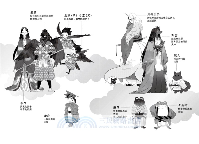 妖怪托顧所II③、④套書（附首刷限量子供納福透卡2張）：《妖怪們的嘰嘰喳喳》+《久藏家的陌生訪客》