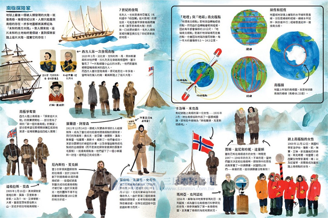 最美的地球生態之旅【海洋+南極大探險】（共二冊）SDGs必讀小百科