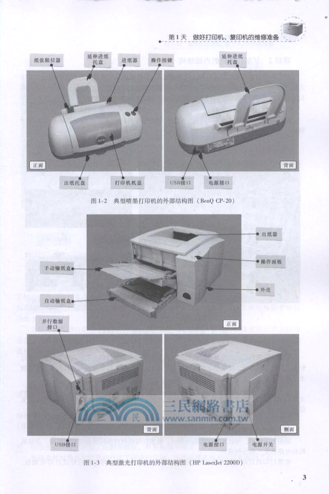 9天練會打印機/複印機維修（簡體書）