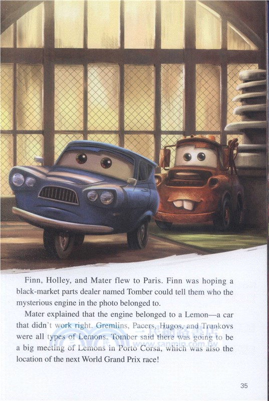 迪士尼英語分級讀物第1級(提高級)：賽車總動員(2) （簡體書）