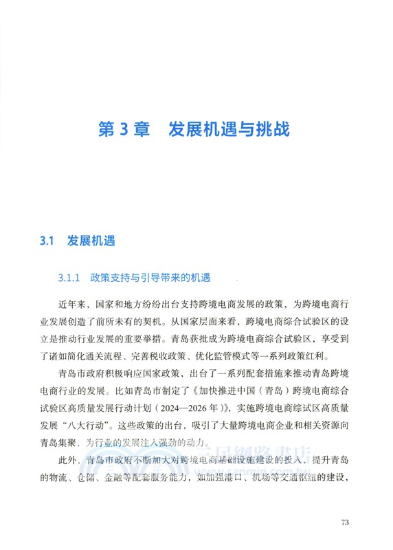 青島市跨境電商行業發展與人才需求戰略研究（簡體書）