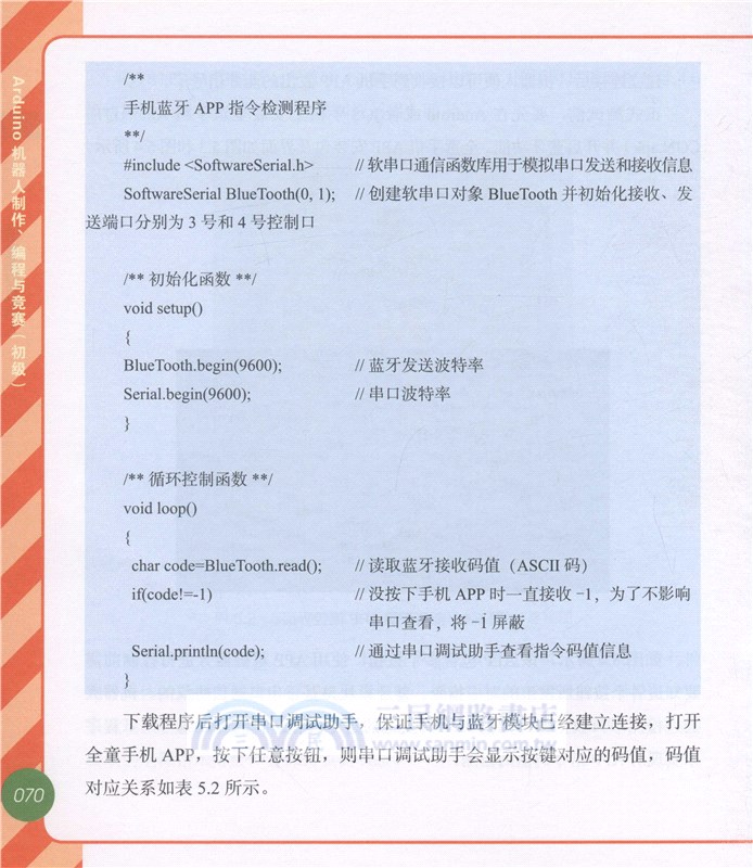 Arduino機器人製作、編程與競賽(初級)（簡體書）