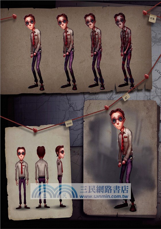 歐利蒂絲莊園調查報告：第五人格藝術設定集(精裝版‧全彩)（簡體書）