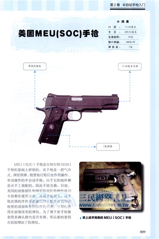 世界王牌武器入門之手槍（簡體書）