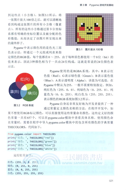 Python遊戲開發從入門到進階實戰（簡體書）