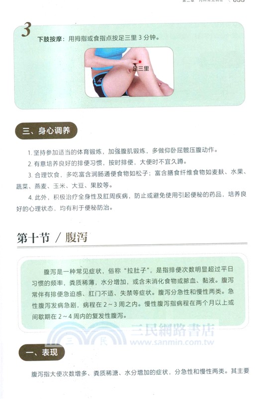 經絡穴位對症按摩彩色圖解（簡體書）