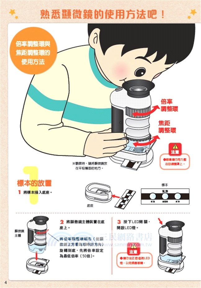 小孩的科學02：生物調查顯微鏡