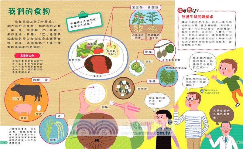 我的第一套生命科學繪本系列1-3（共三冊）