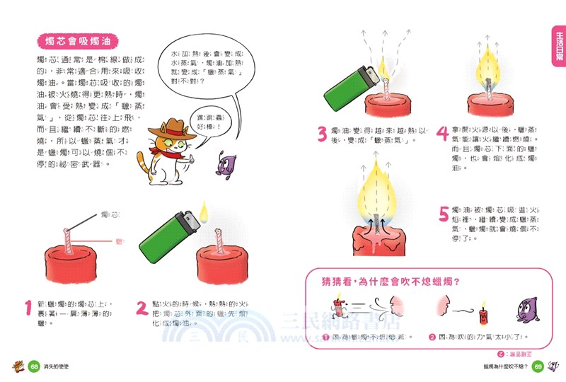 妙妙喵圖解生活科學01+02套書（共二冊）