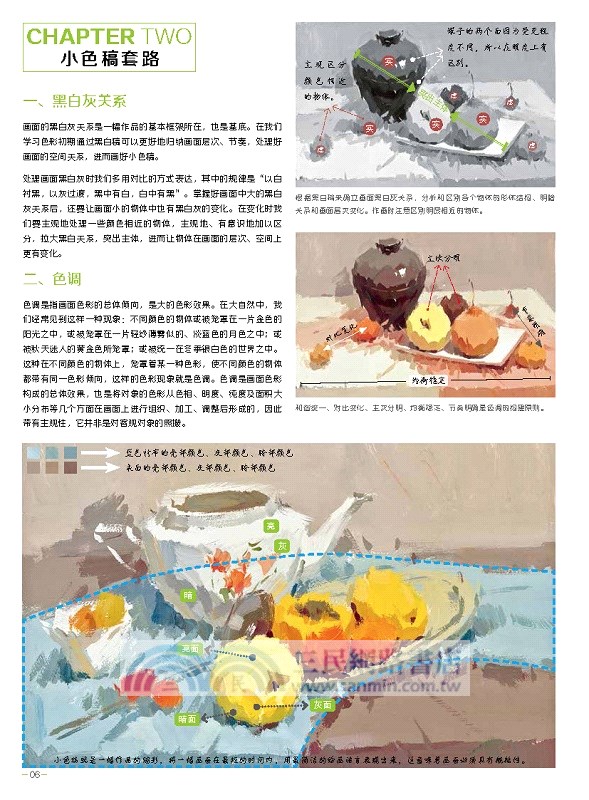 美術速成套路：色彩靜物（簡體書）