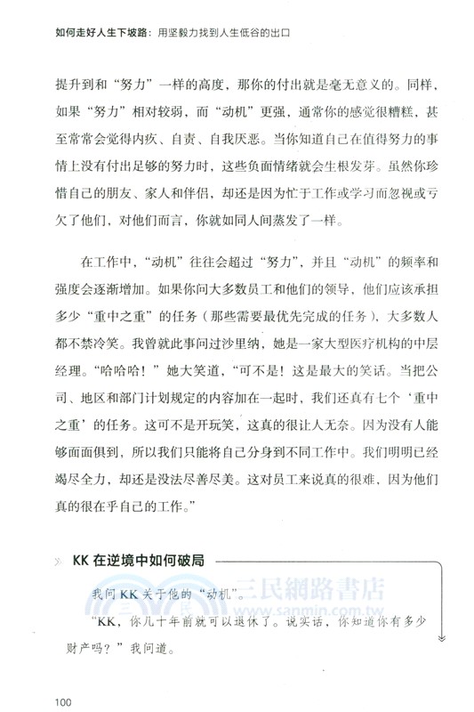 如何走好人生下坡路：用堅毅力找到人生低谷的出口（簡體書）