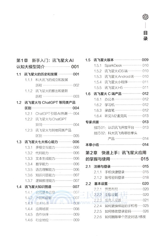 AI智能化辦公：訊飛星火AI使用方法與技巧從入門到精通（簡體書）