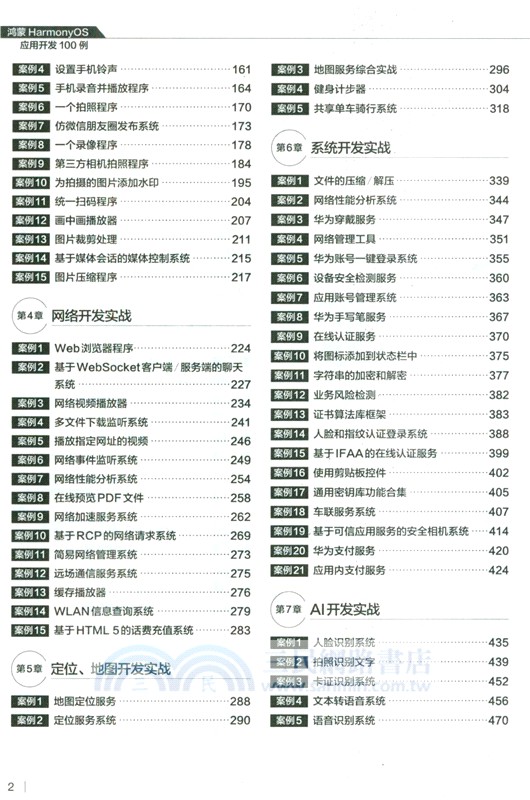 鴻蒙HarmonyOS應用開發100例（簡體書）