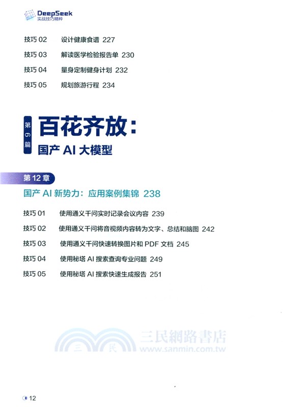 DeepSeek實戰技巧精粹（簡體書）