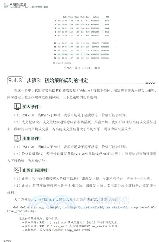 AI量化之道：DeepSeek+Python讓量化交易插上翅膀（簡體書）