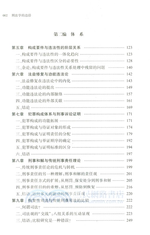 刑法學的邊沿（簡體書）