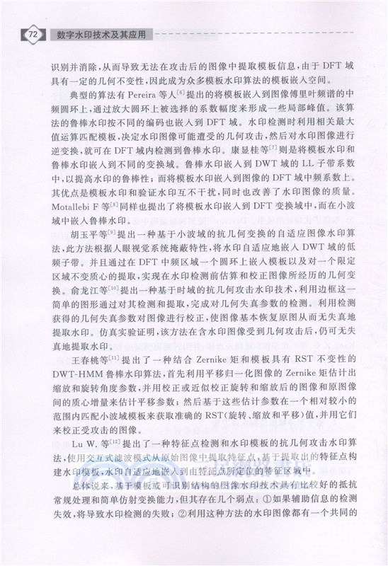 數字水印技術及其應用（簡體書）