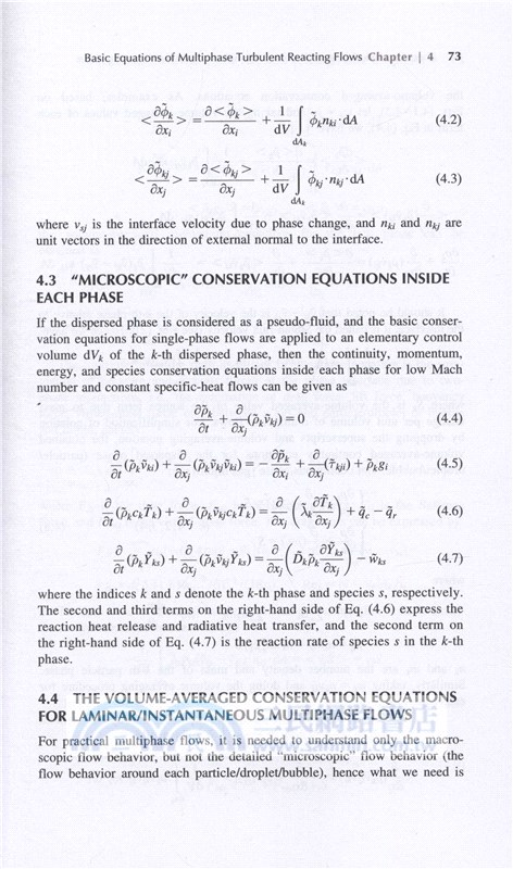 Theory and Modeling of Dispersed Multiphase Turbulent Reacting Flows 彌散性多相湍流反應流動的理論與模擬（簡體書）
