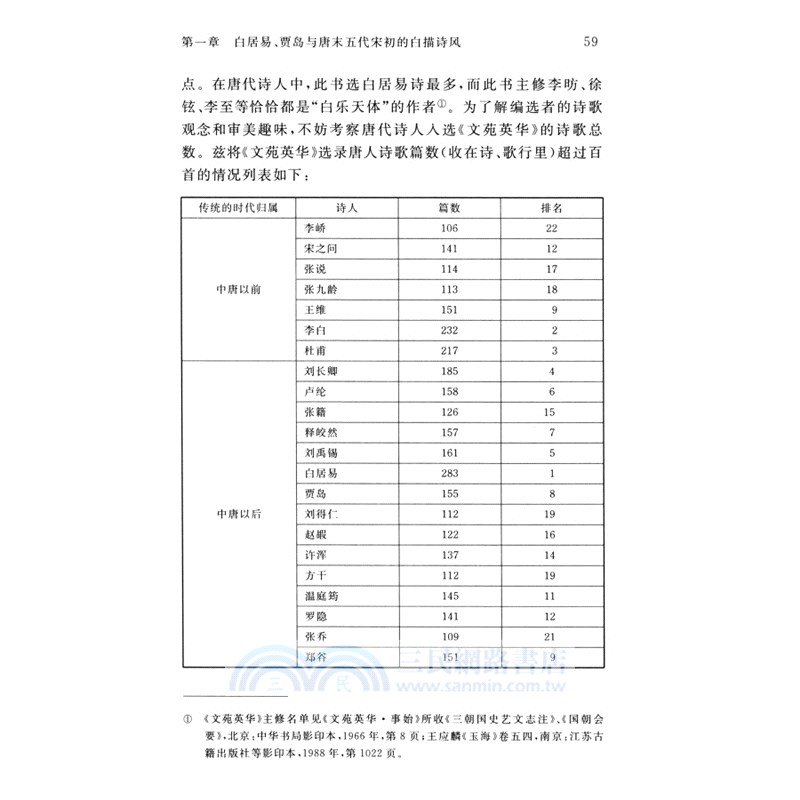 中唐至北宋的典範選擇與詩歌因革（簡體書）