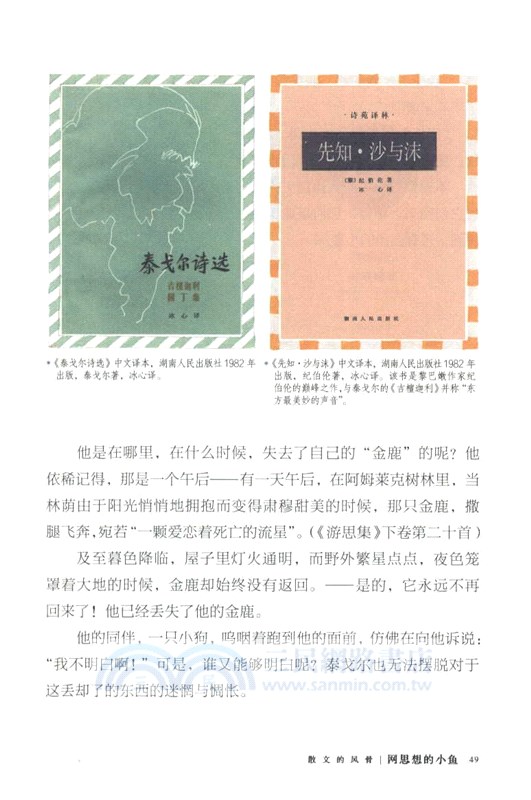 散文的風骨：網思想的小魚（簡體書）