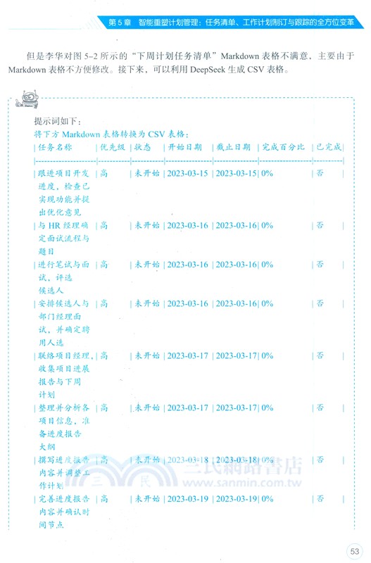 AI辦公新動能：DeepSeek智能應用實踐指南(案例版)（簡體書）