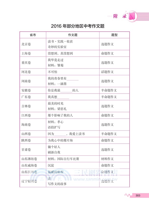最新五年中考滿分作文大全（簡體書）